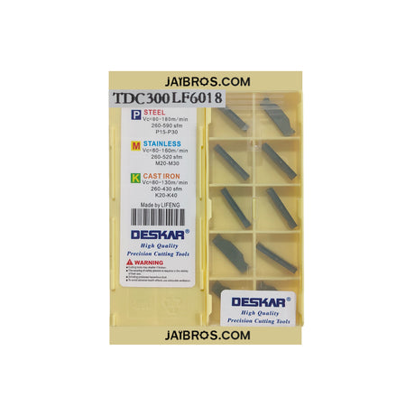 Pack of DESKAR cutting tools 