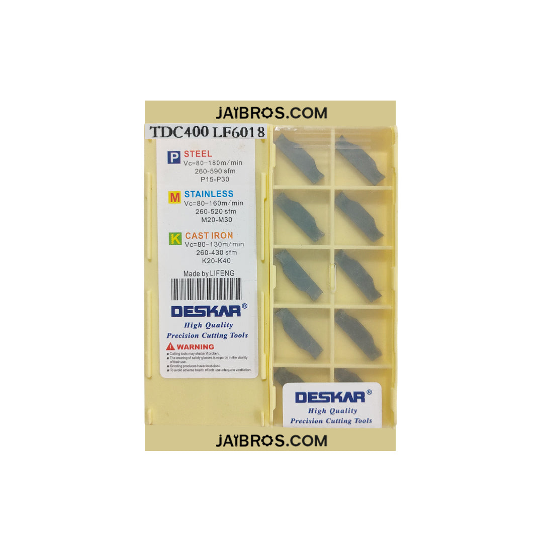 Pack of DESKAR cutting tools with branding 