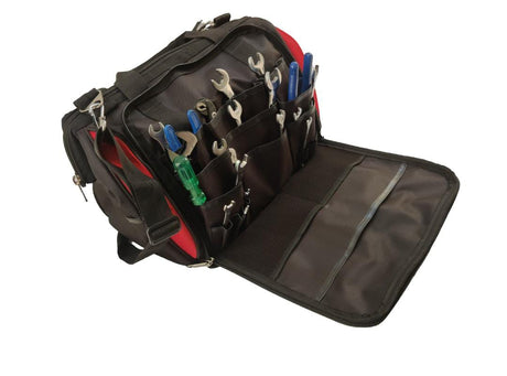 Tool bag with various tools 