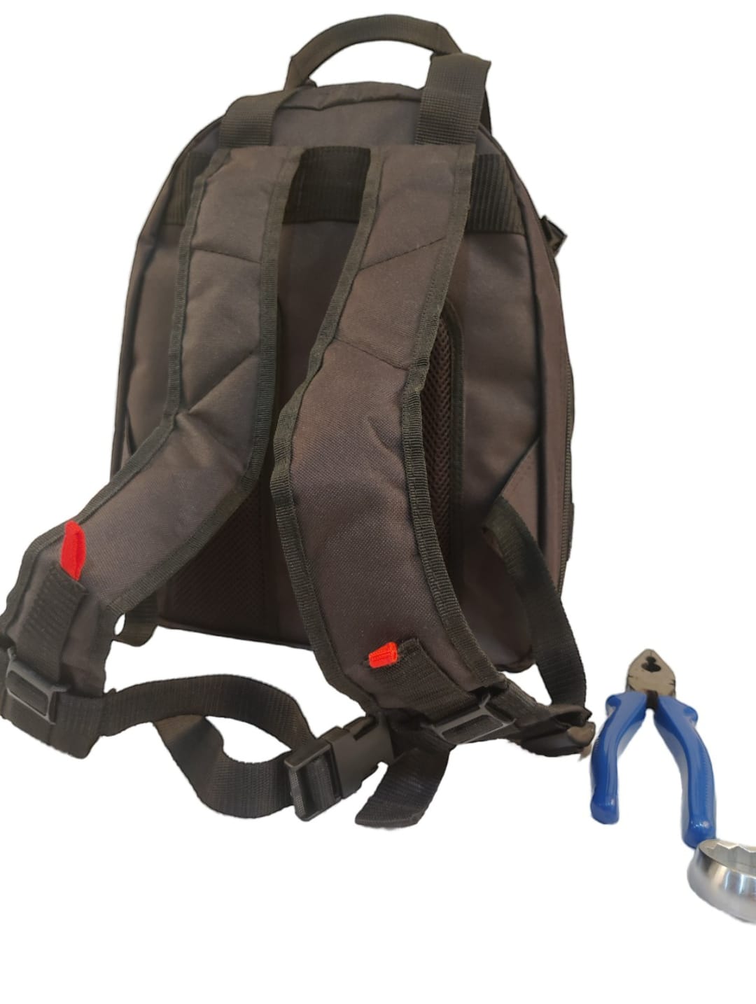 Brown backpack with straps 