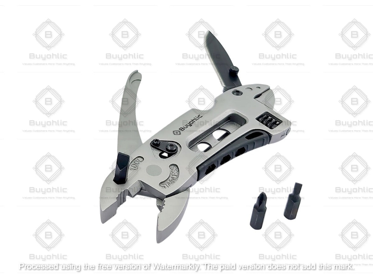 Buyohlic folding multi tool with knife