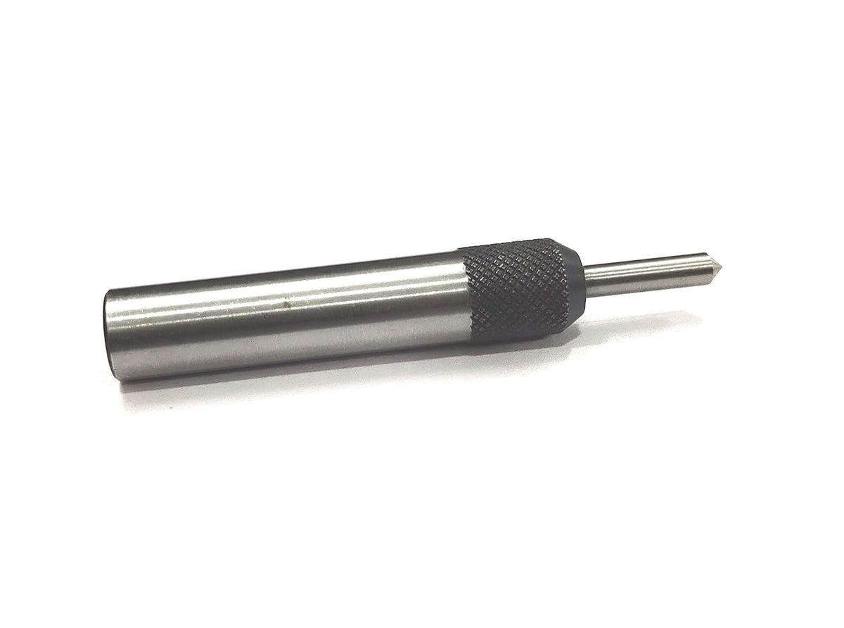 Spring loaded tap guide center tool