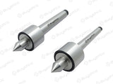 two lathe live centers