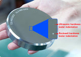 Ultrasonic hardness tester calibration test block