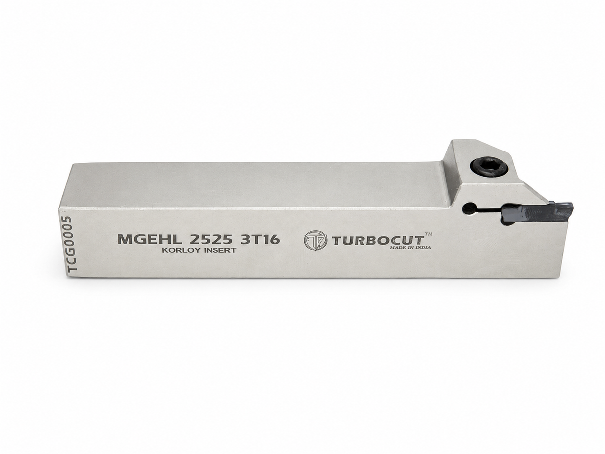 External Grooving Holder 3mm MGEHR/L 2020/2525 3T16