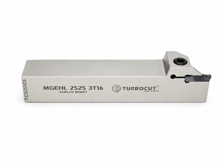 Turbocut MGEHL 2525 3T16 external grooving tool holder