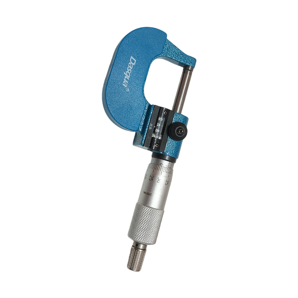 Blue micrometer 