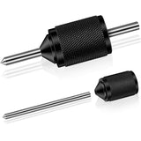 Black automatic center punch tool
