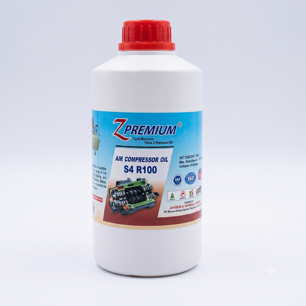 Z PREMIUM Air Compressor Oil S4 R100