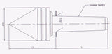 Turnmax Pointed Pipe Center Diagram