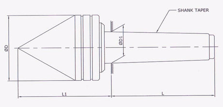 Turnmax Pipe Center Pointed (Slow Speed) - Revolving
