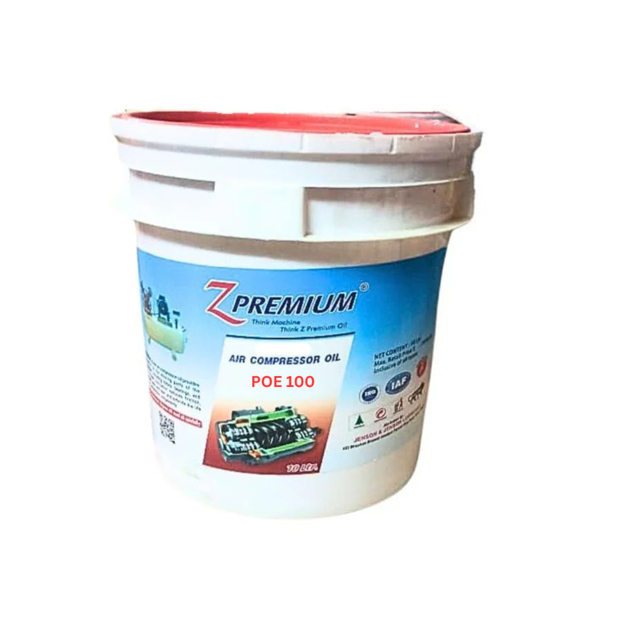 Z Premium air compressor oil container