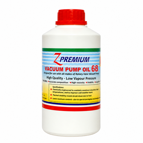 Z Premium Vacuum Pump Oil 68 bottle
