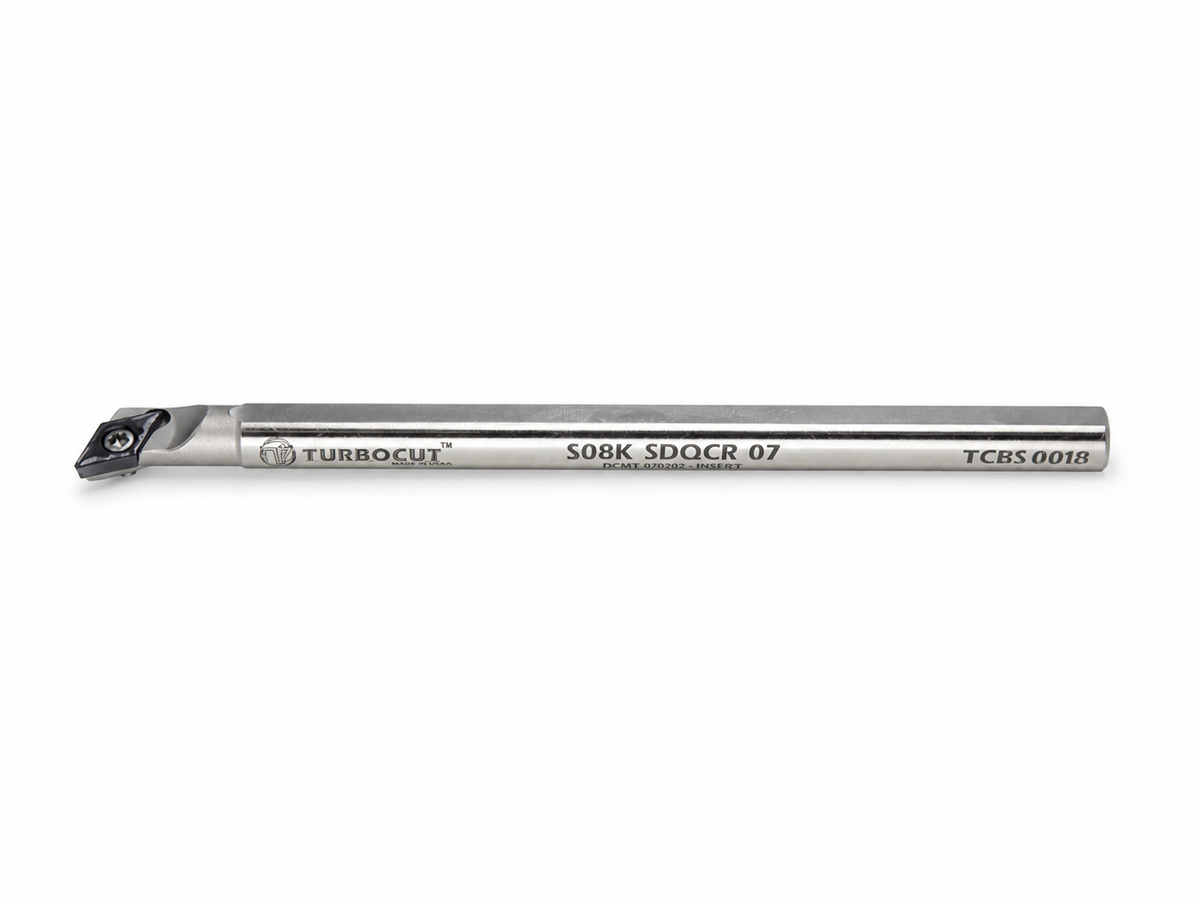 Turbocut S08K SDQCR 07 indexable right-hand internal boring bar