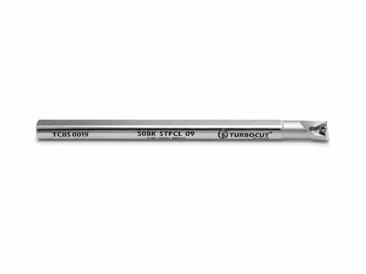 Turbocut internal lathe boring bar