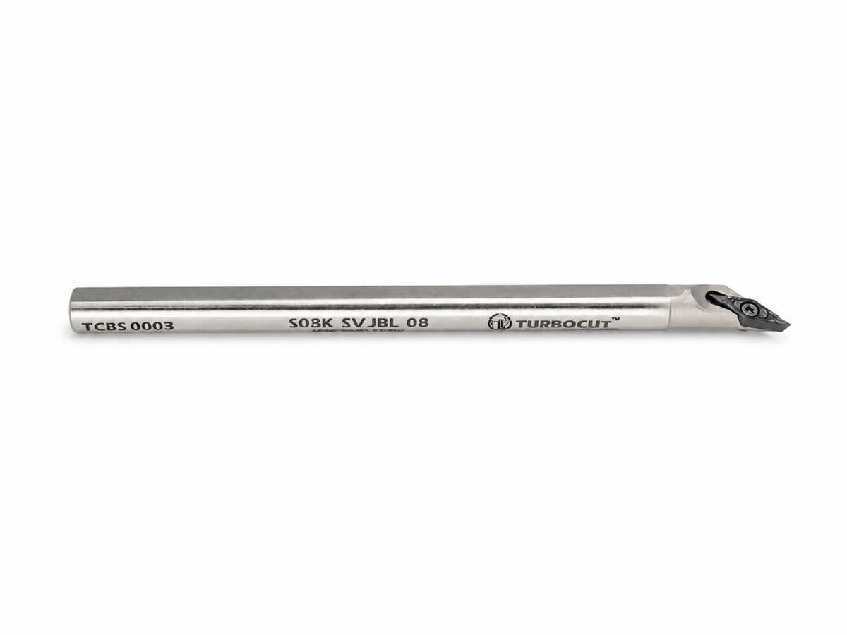 Turbocut internal lathe boring bar