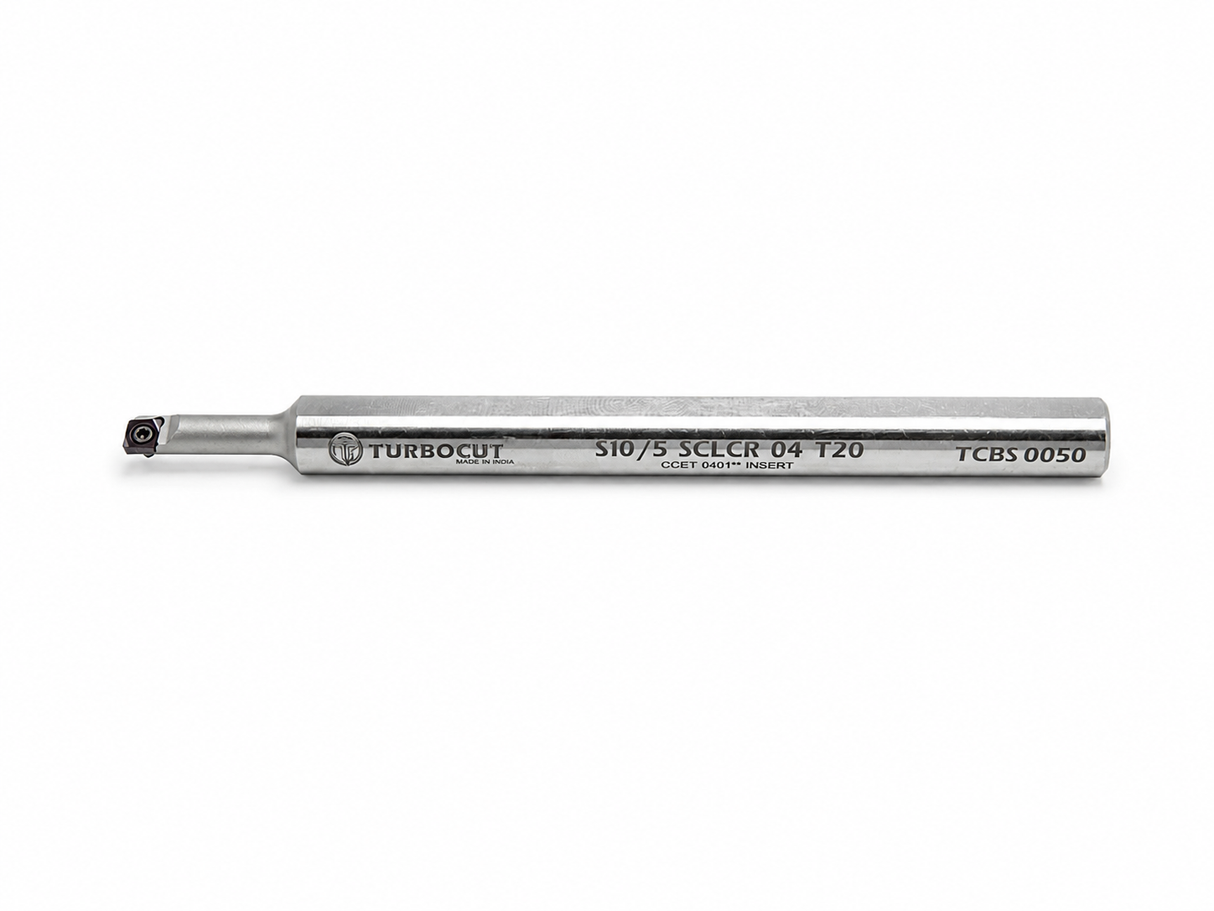 S-Type Boring Bar for (CC** 04) S10/5 SCLCR/L 04 (T10, T15, T20, T25, T30) Pack of 1