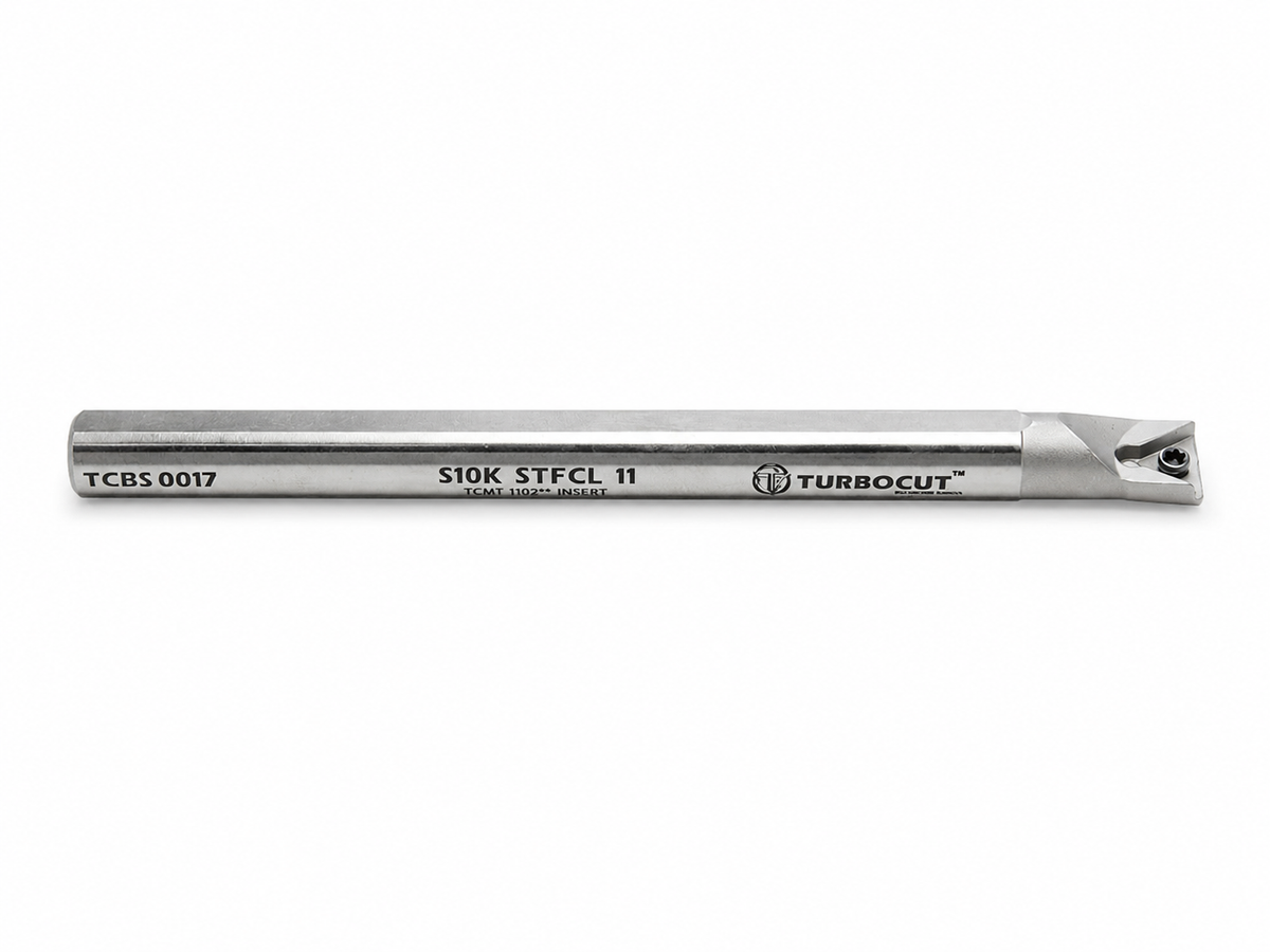 Turbocut internal lathe boring bar