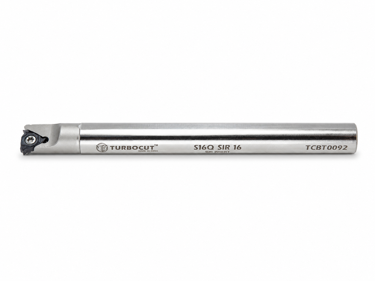 Turbocut internal threading boring bar