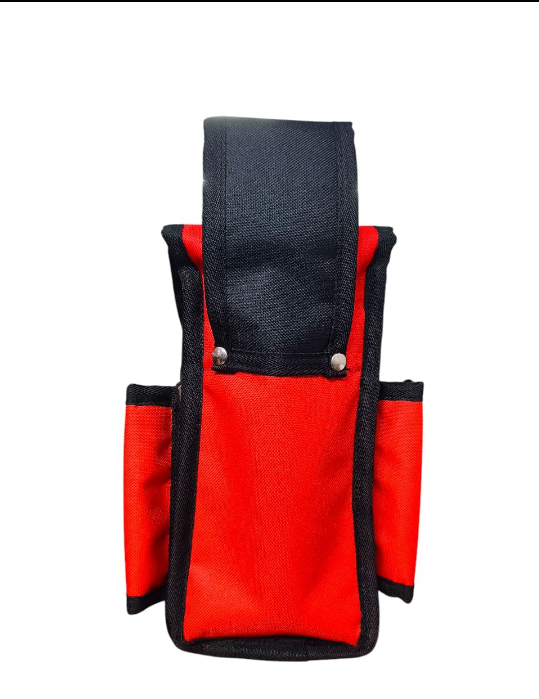 Red tool belt with black top section