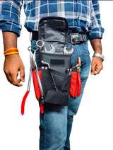 Person wearing a tool belt 