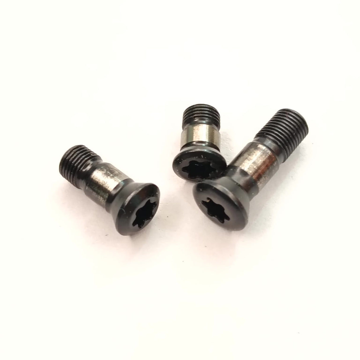 Three black Torx insert screws