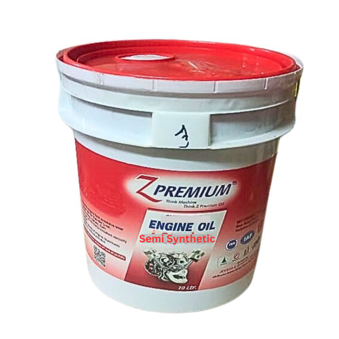 Z Premium engine oil container with red lid 
