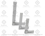 Buyohlic Machinist Try Square DIY General Woodworking clamp Workshop Machine Tools