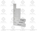 Buyohlic Machinist Try Square DIY General Woodworking clamp Workshop Machine Tools
