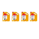 Four bottles of engine oil 