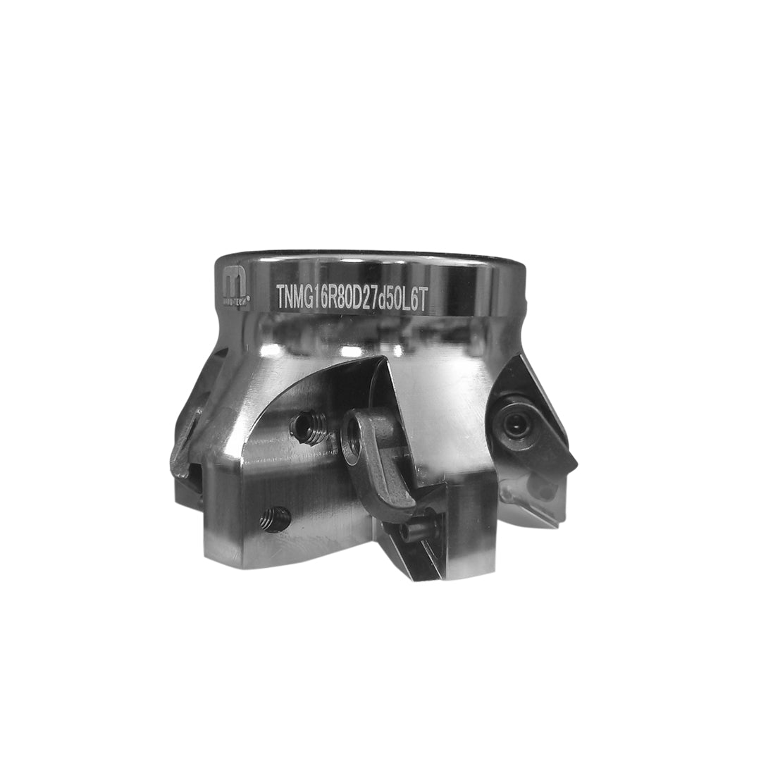 Indexable metal milling cutter head
