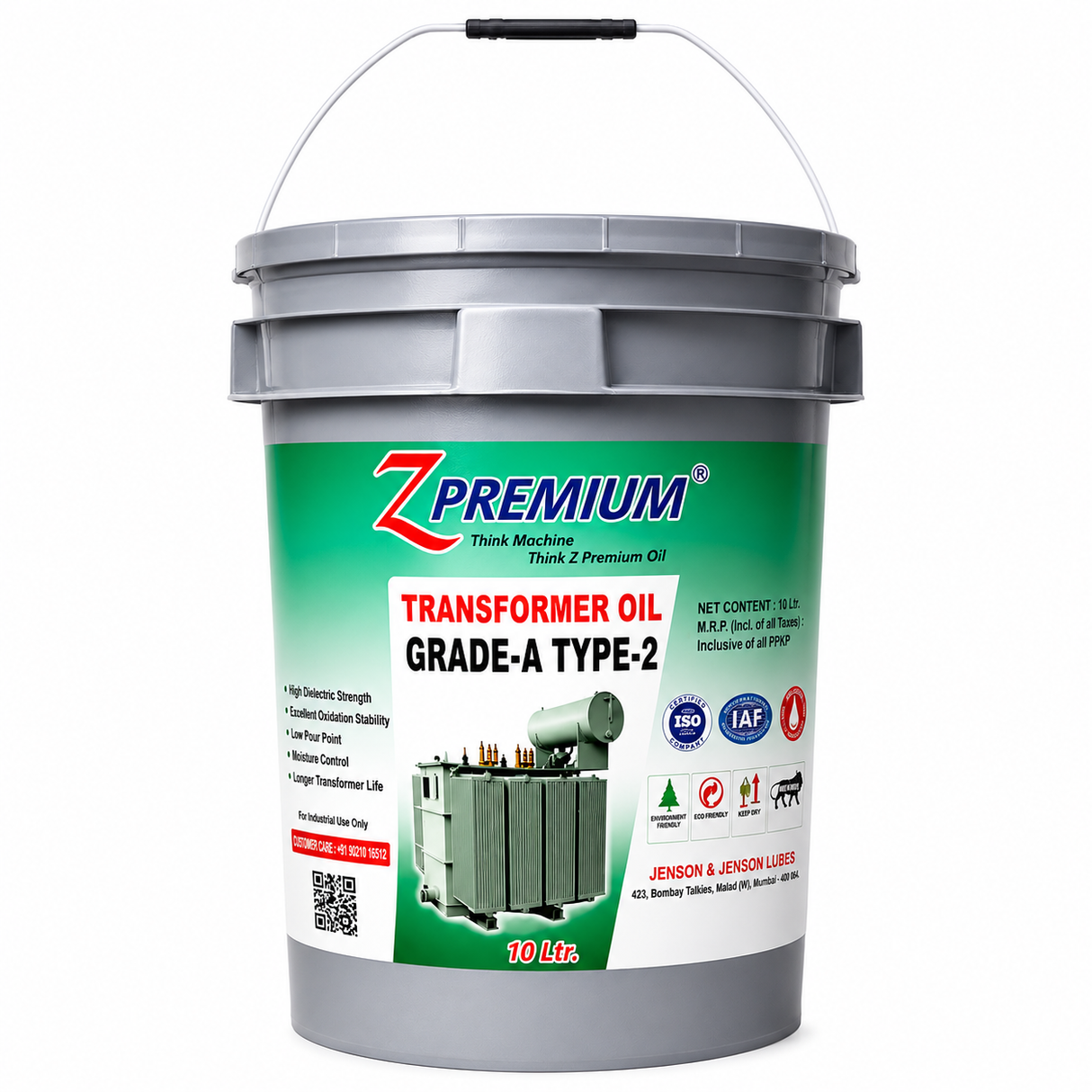 Z PREMIUM Transformer Oil Grade A Type 2