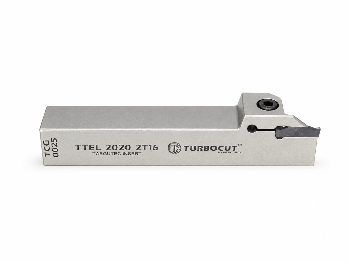 External Grooving Holder 2mm TTER/L 20/20 (T12, T16, T22)