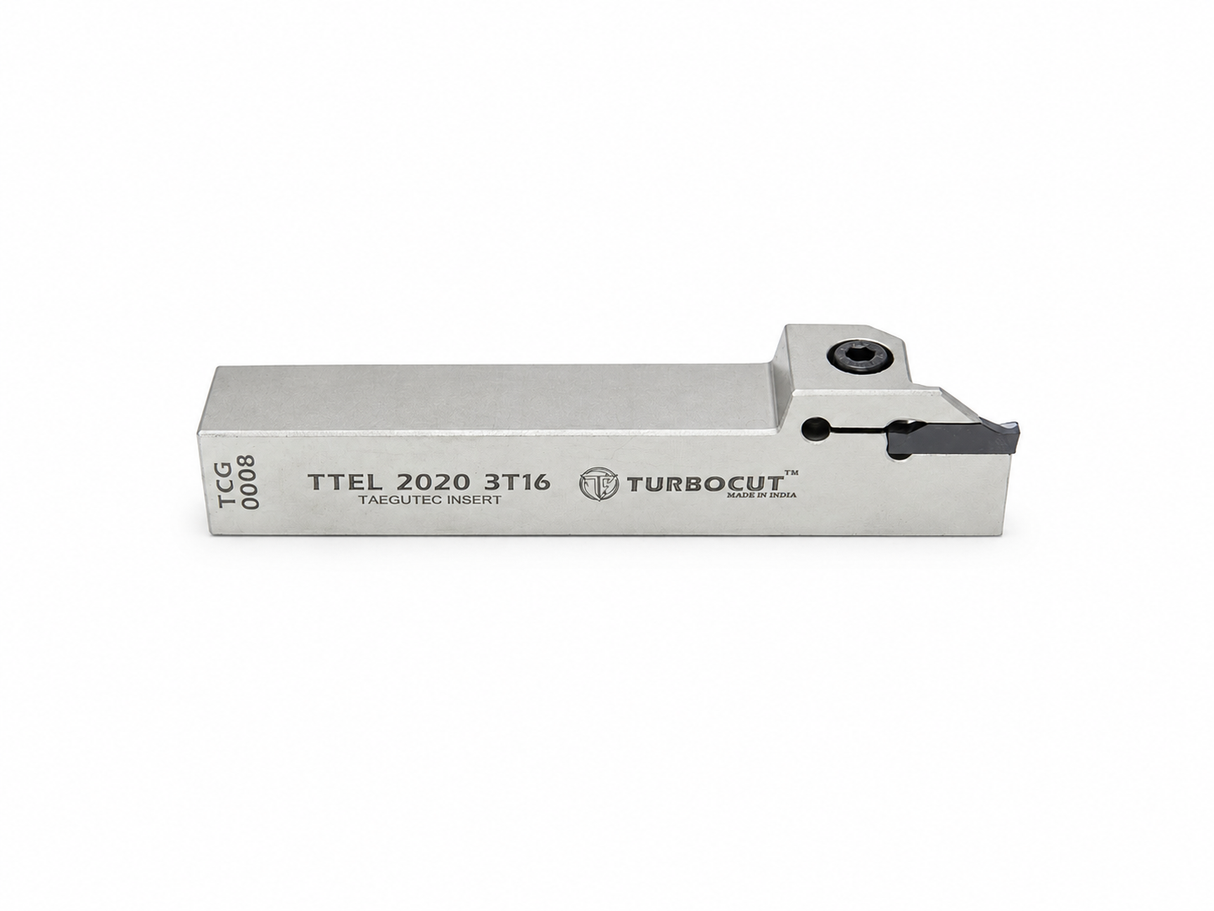 External Grooving Holder 3mm TTER/L 2020 (T12, T16, T22)