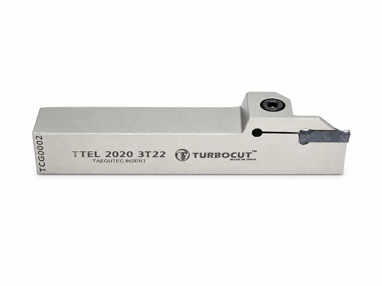 External Grooving Holder 3mm TTER/L 2020 (T12, T16, T22)