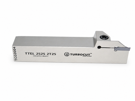 Metal lathe grooving tool holder