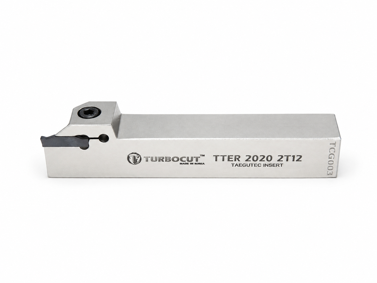 External Grooving Holder 2mm TTER/L 20/20 (T12, T16, T22)