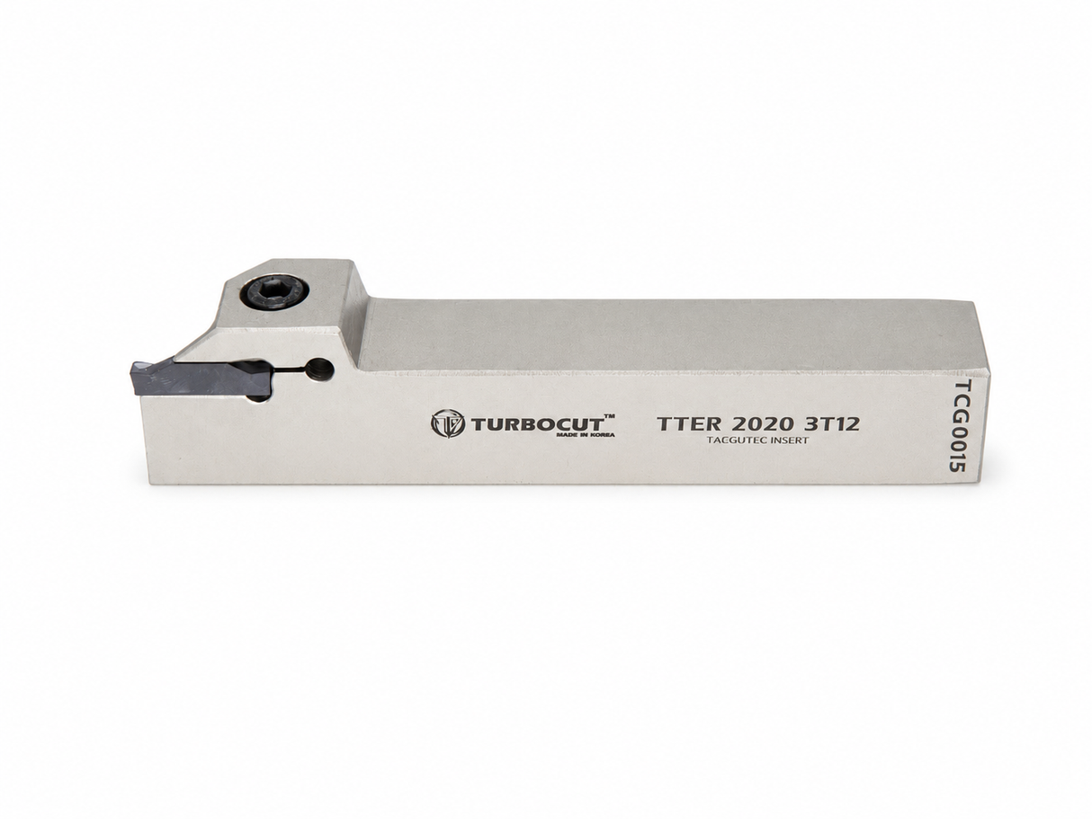 External Grooving Holder 3mm TTER/L 2020 (T12, T16, T22)