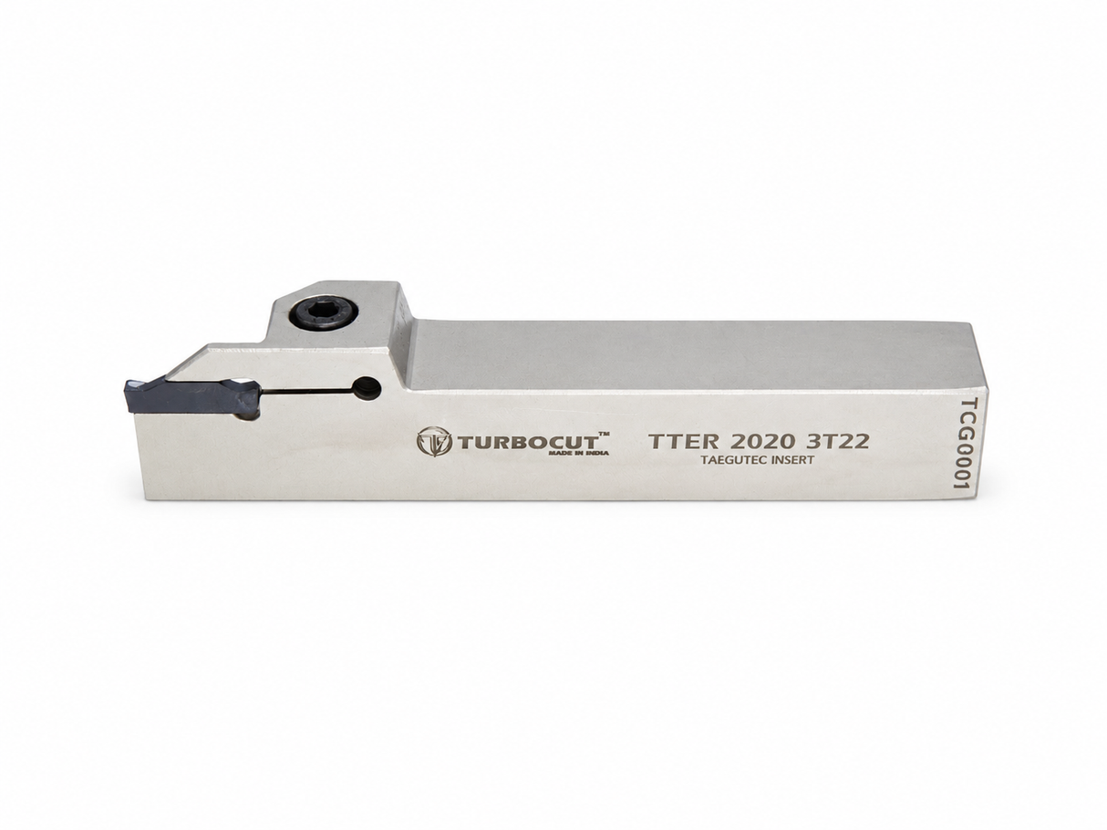 External Grooving Holder 3mm TTER/L 2020 (T12, T16, T22)