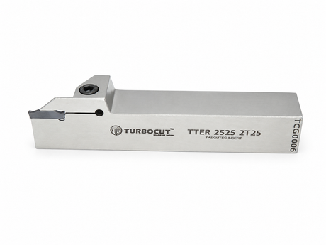 Metal lathe grooving tool holder
