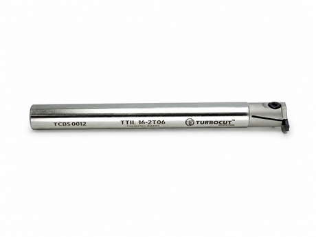 Turbocut left hand grooving bar