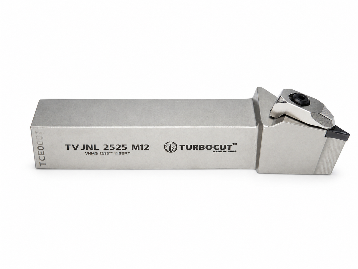T-Type External Turning Holder TVJNR/L 25/25 M12 (Pack of 1)