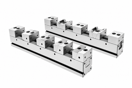 Multi-station CNC precision clamping vice