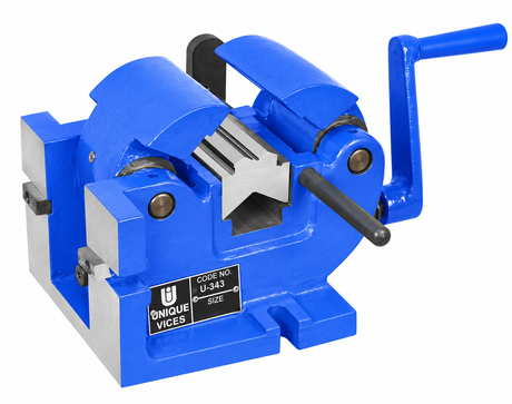 UNIKOU 3-Way Tilting Milling Vise U-343