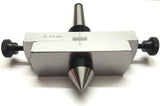 Adjustable metal lathe center tool