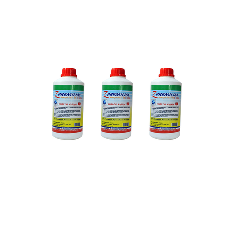 Three bottles of Z Premium lubricant 