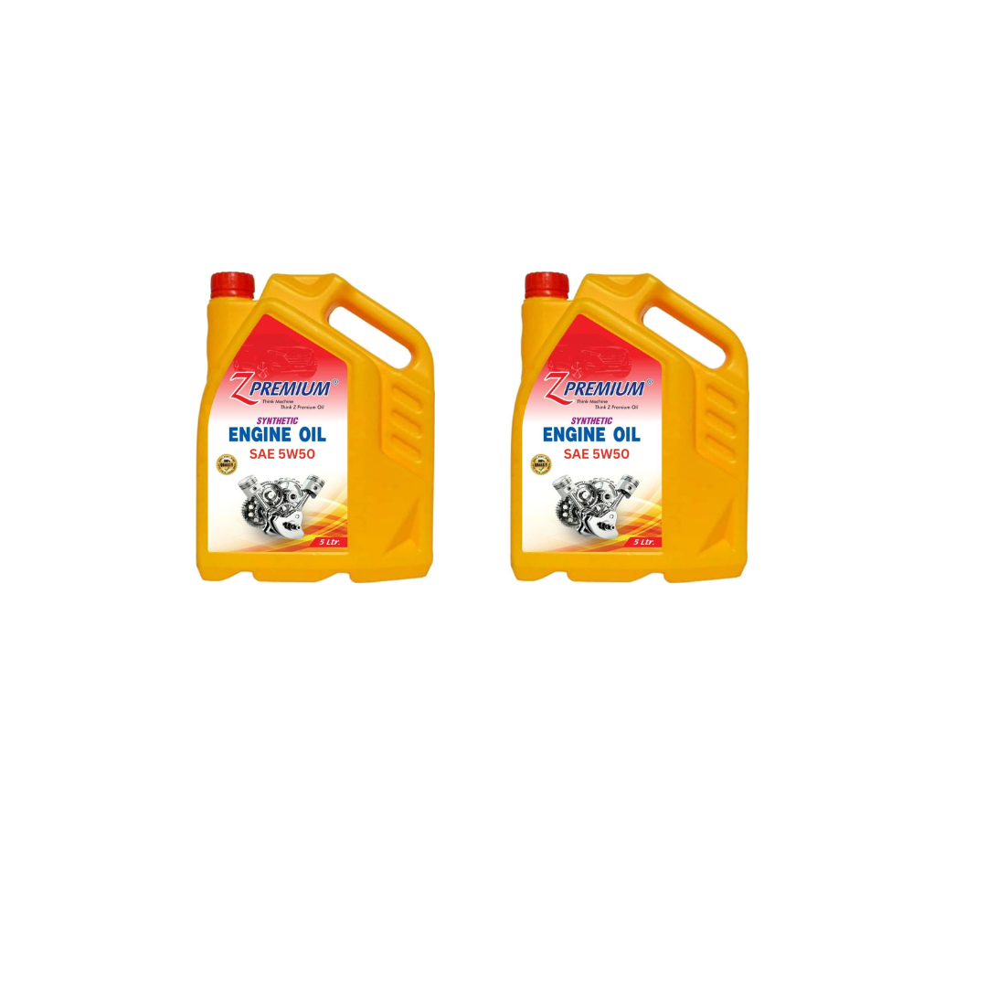 Two bottles of engine oil