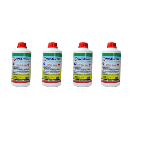 Four bottles of Z Premium lubricant 