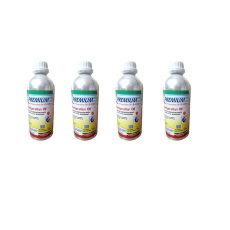Four bottles of premium engine oil 