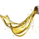 Gold liquid is being poured